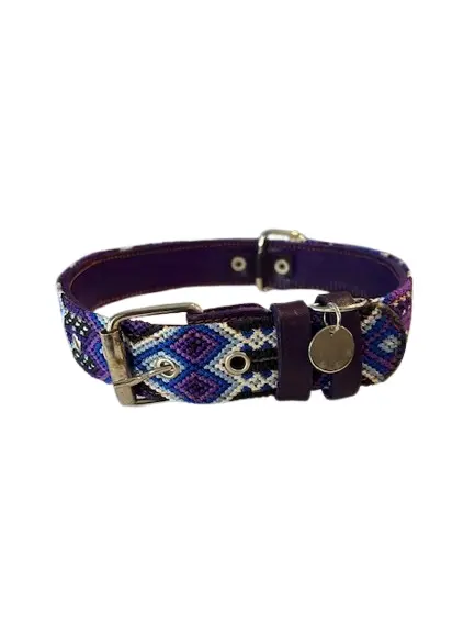 Dog Collar - Handmade Artisan Holbox XL