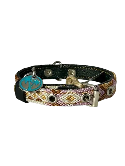 Dog Collar - Handmade Artisan Holbox XS