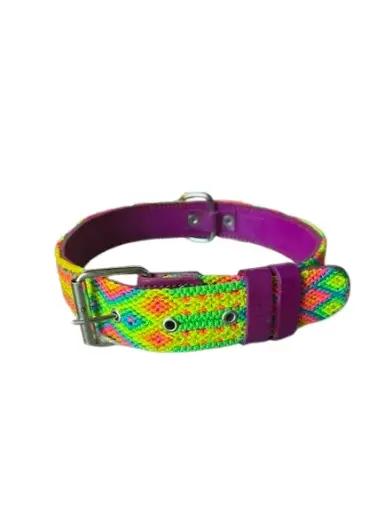 Dog Collar - Handmade Artisan Holbox XL 