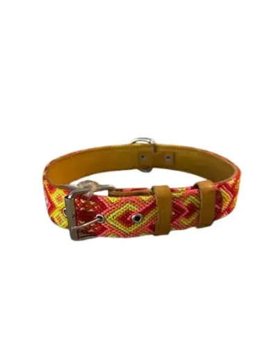 Dog Collar - Handmade Artisan Holbox XL