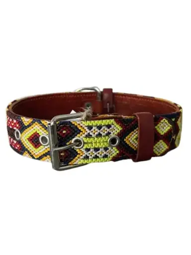 Dog Collar - Handmade Artisan Holbox L