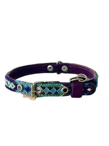 Dog Collar - Handmade Artisan Holbox S