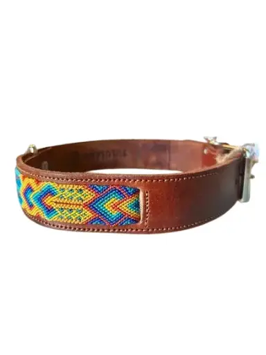 Dog Collar - Handmade Artisan Cabos XL