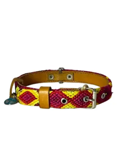 Dog Collar - Handmade Artisan Holbox M