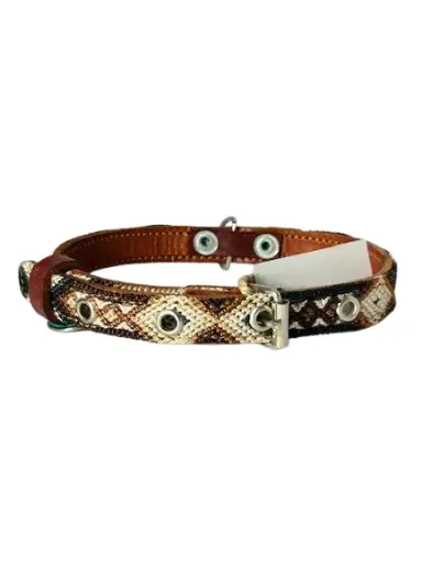 Dog Collar - Handmade Artisan Holbox S