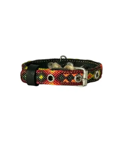 Dog Collar - Handmade Artisan Holbox XS